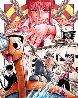 Chainsaw Man X One Piece