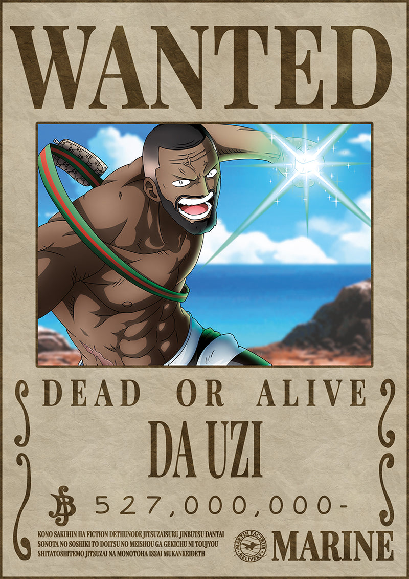 Poster Wanted Da Uzi