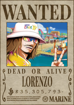 Poster Wanted Lorenzo