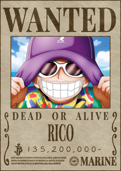 Poster Wanted Rico