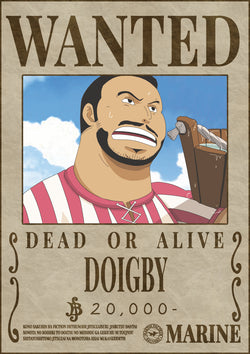 Poster Wanted Doigby - Martin Facteur