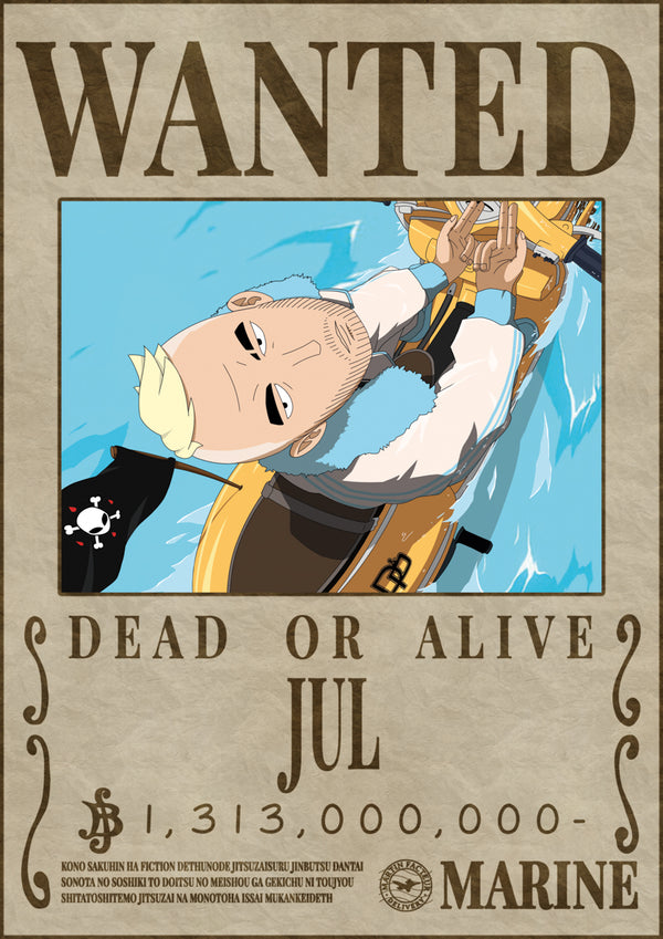 Poster Wanted Jul - Martin Facteur