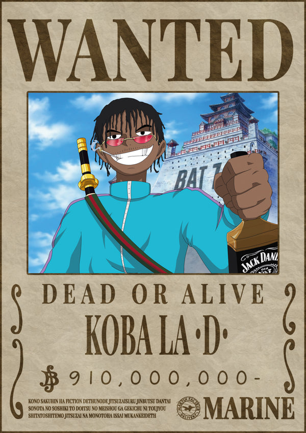 Poster Wanted Koba la D - Martin Facteur