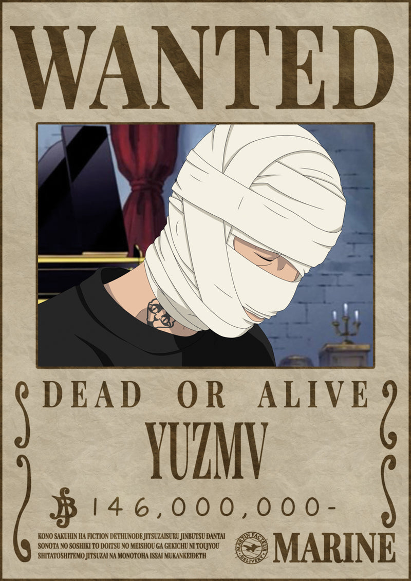 Poster Wanted Yuzma - Martin Facteur